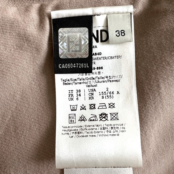 NEW Fendi Logo Jacket - Picture 4 of 7